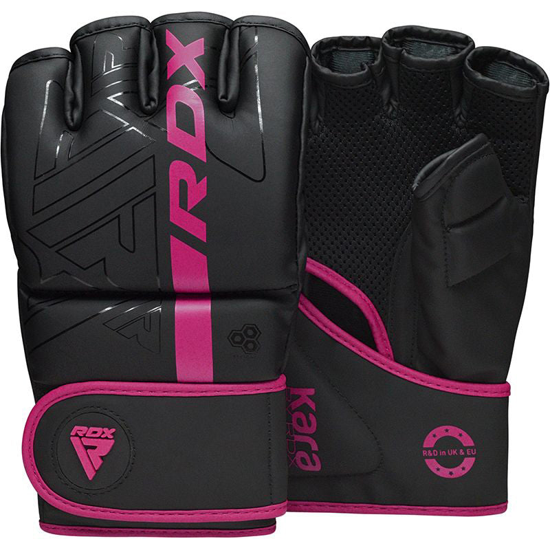 KSD x RDX F6 KARA MMA Grappling Gloves - Pink